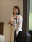 Amy Coombs speaking